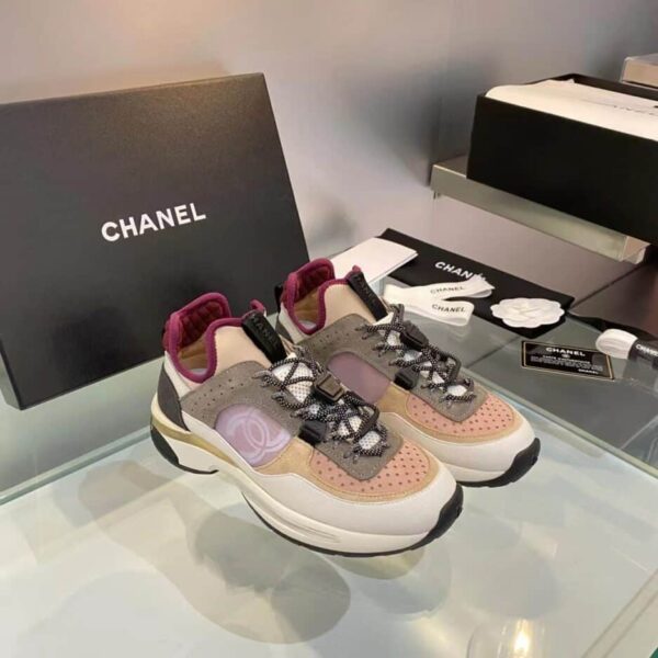 Chanel Women's Sneakers Beige For Women G39488 Y56142 K4944