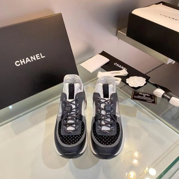 Chanel Women's Sneakers Black For Women G39488 Y56142 K4948
