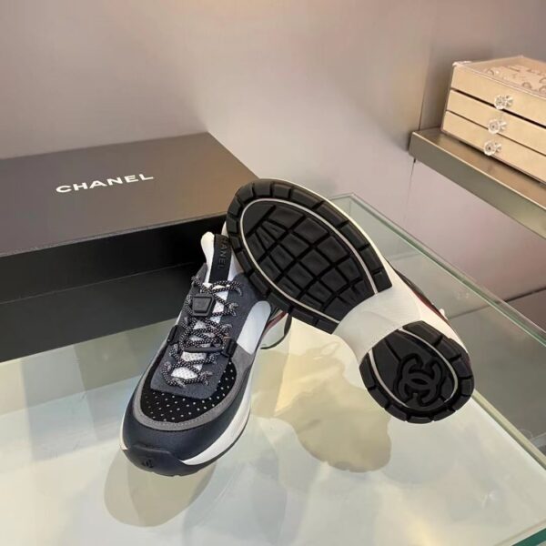 Chanel Women's Sneakers Black For Women G39488 Y56142 K4948