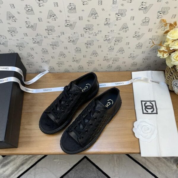 Chanel Women's Sneakers Black For Women