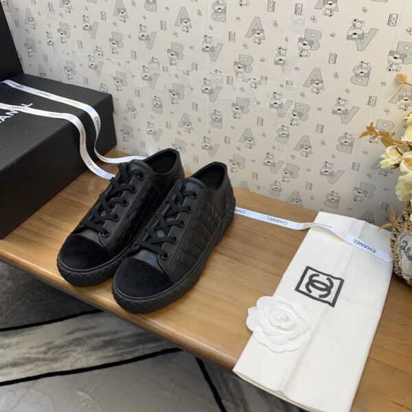 Chanel Women's Sneakers Black For Women