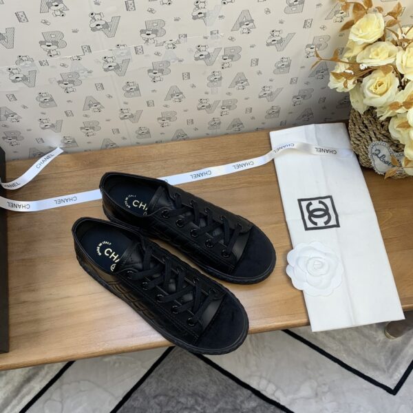 Chanel Women's Sneakers Black For Women