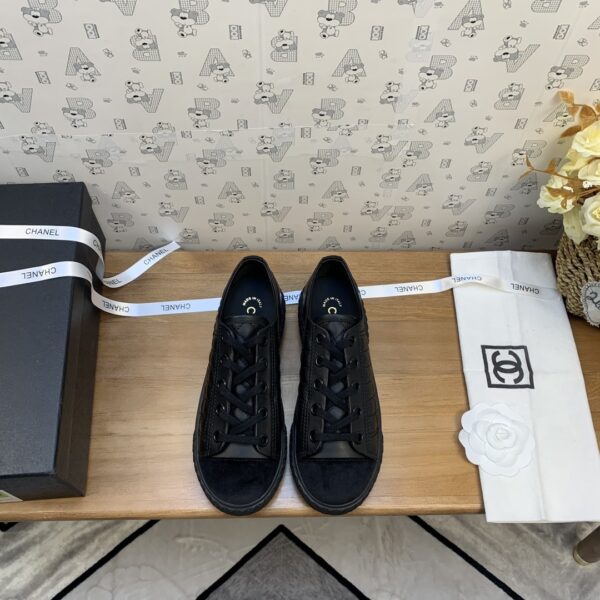 Chanel Women's Sneakers Black For Women