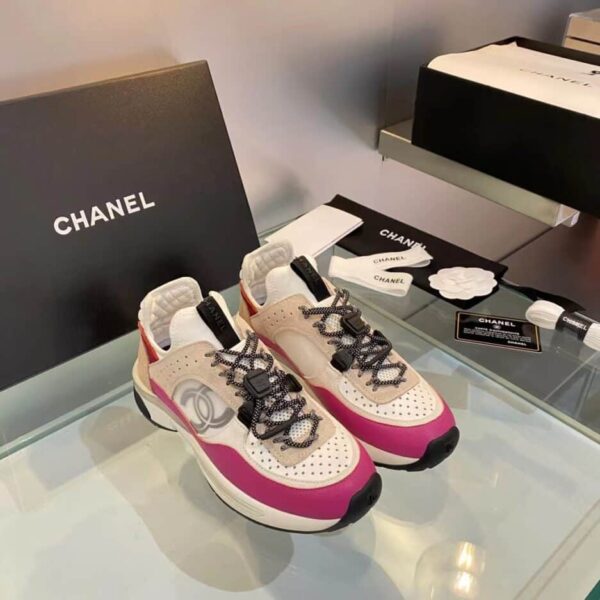 Chanel Women's Sneakers Pink For Women