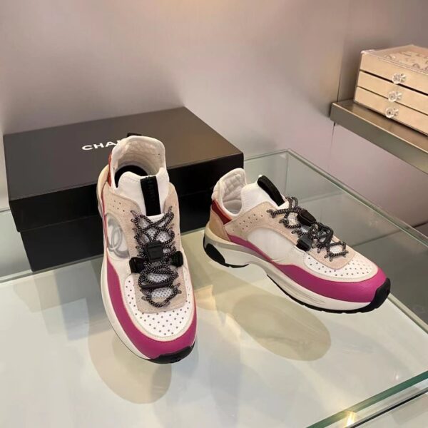 Chanel Women's Sneakers Pink For Women