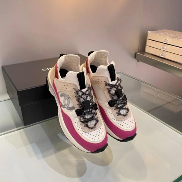 Chanel Women's Sneakers Pink For Women