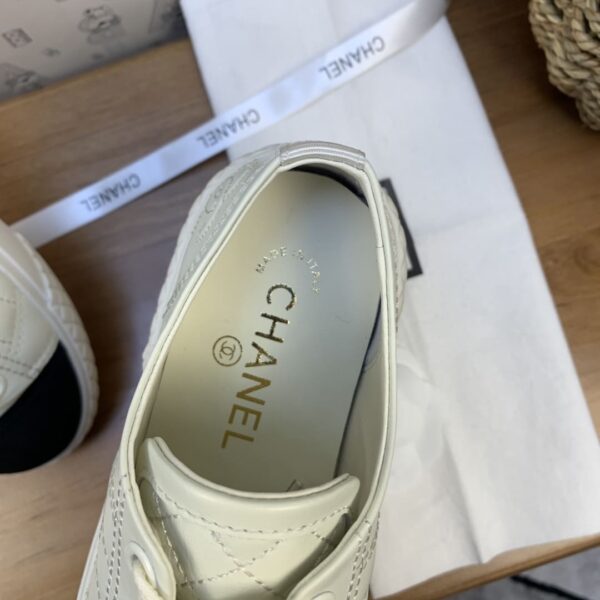 Chanel Women's Sneakers White And Black For Women