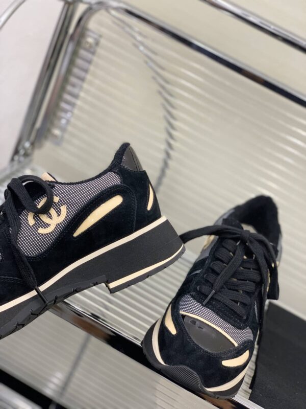 Chanel Women's Vintage Sneakers Black For Women