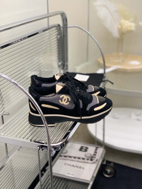 Chanel Women's Vintage Sneakers Black For Women