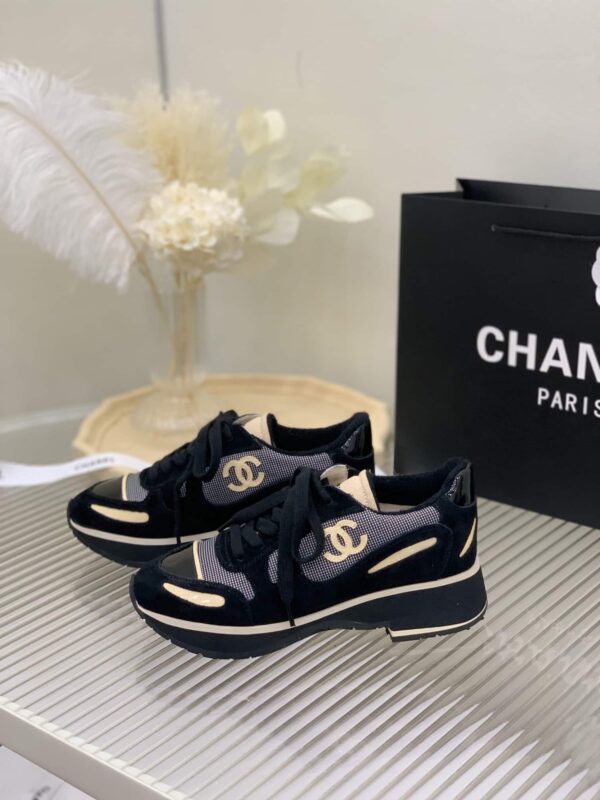 Chanel Women's Vintage Sneakers Black For Women