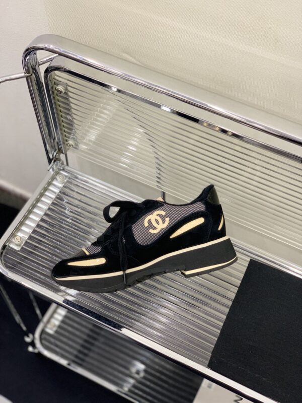 Chanel Women's Vintage Sneakers Black For Women