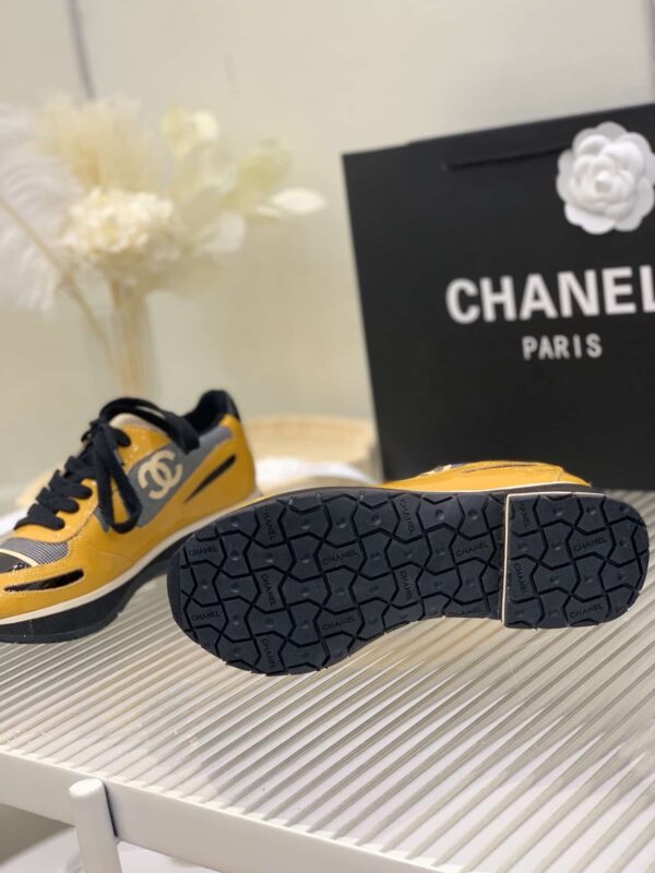 Chanel Women's Vintage Sneakers Yellow For Women