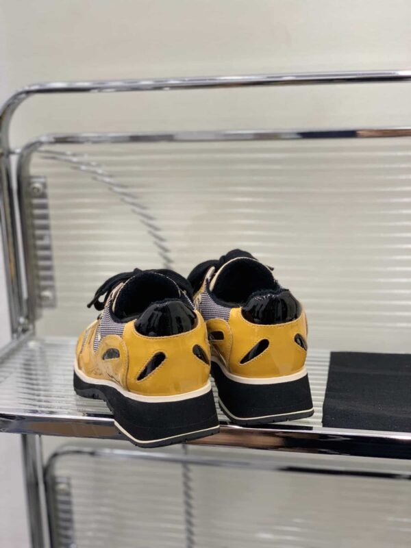 Chanel Women's Vintage Sneakers Yellow For Women