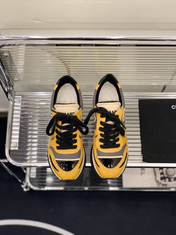 Chanel Women's Vintage Sneakers Yellow For Women