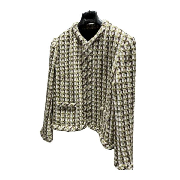 Chanel Woven Jacket Black For Women