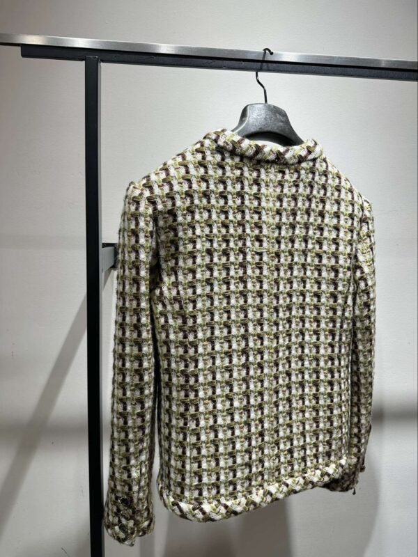 Chanel Woven Jacket Black For Women