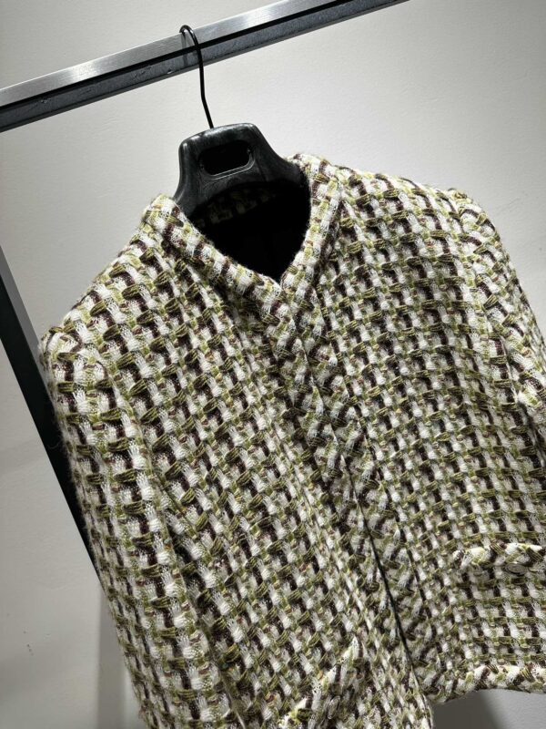 Chanel Woven Jacket Black For Women