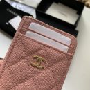 1:1 Replica Chanel Zipped Coin Purse Pink Bag For Women 10.9cm/4.3in AP1650 Y33352 NI687