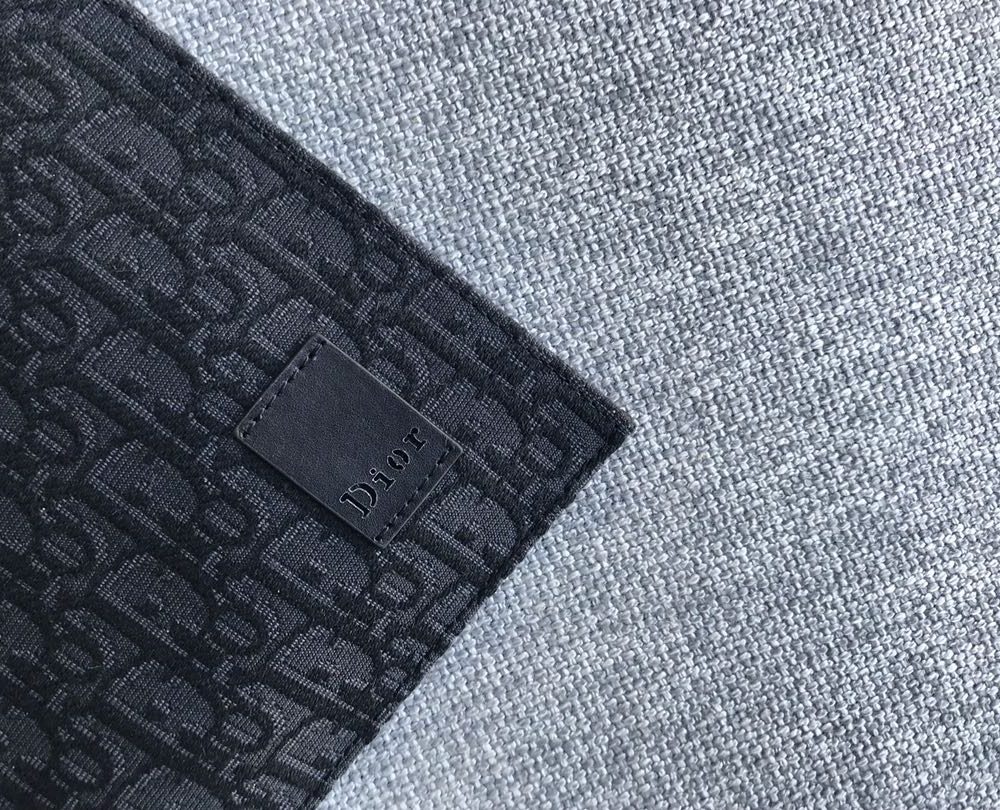 1:1 Replica Christian Dior A5 Pouch Black Unisex 10.5in/27cm CD 2ESCA338YSE_H03E