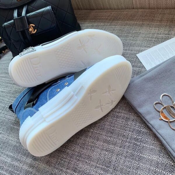 Christian Dior B23 High-Top Sneaker Blue For Women CD