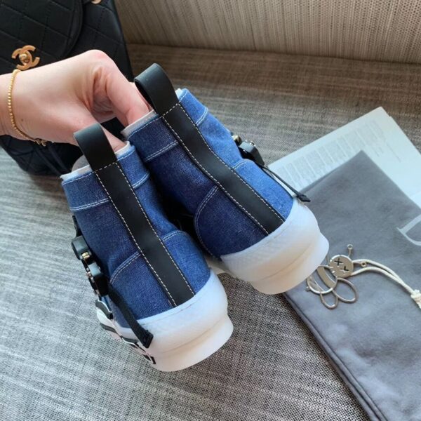 Christian Dior B23 High-Top Sneaker Blue For Women CD