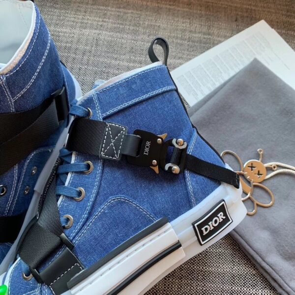 Christian Dior B23 High-Top Sneaker Blue For Women CD
