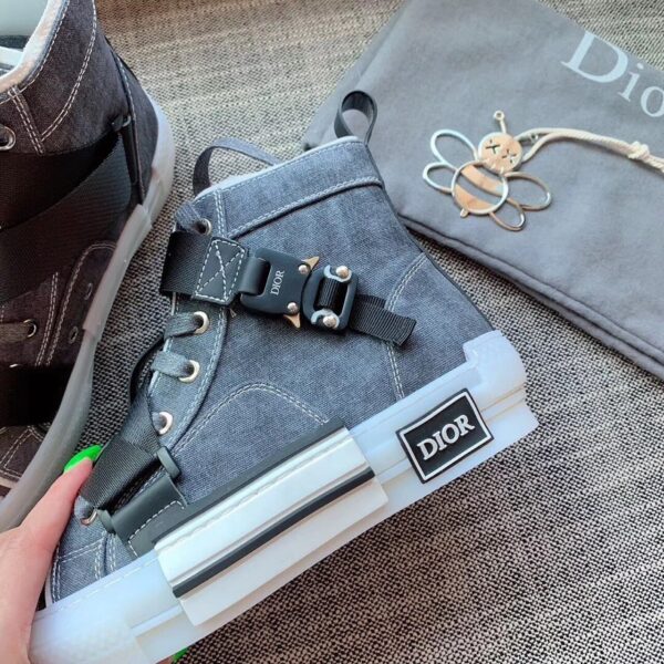 Christian Dior B23 High-Top Sneaker Gray For Women CD