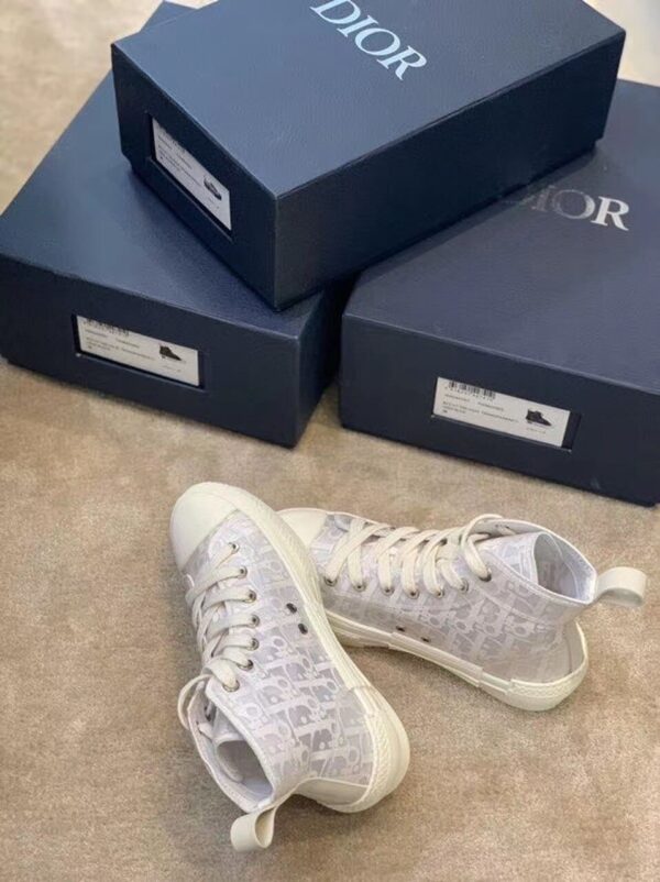 Christian Dior B23 High-Top Sneaker White For Women CD