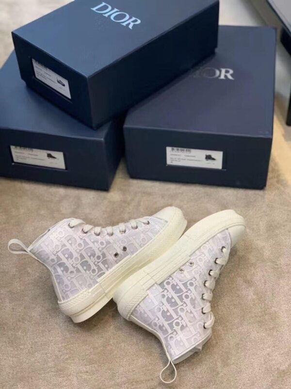 Christian Dior B23 High-Top Sneaker White For Women CD