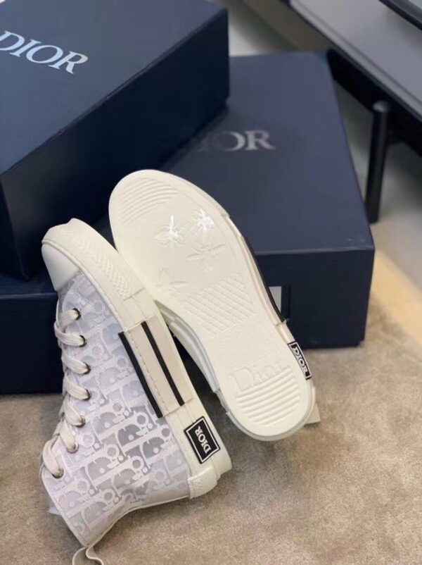 Christian Dior B23 High-Top Sneaker White For Women CD