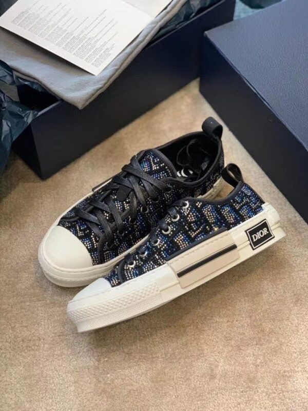 Christian Dior B23 Low-Top Sneaker Black For Women CD