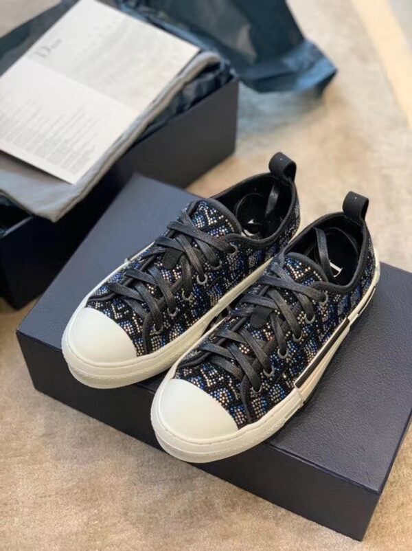 Christian Dior B23 Low-Top Sneaker Black For Women CD