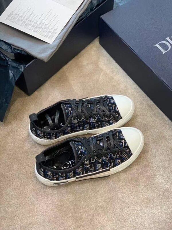Christian Dior B23 Low-Top Sneaker Black For Women CD