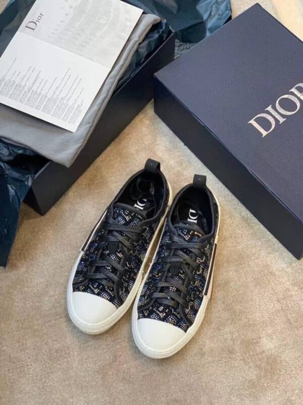 Christian Dior B23 Low-Top Sneaker Black For Women CD
