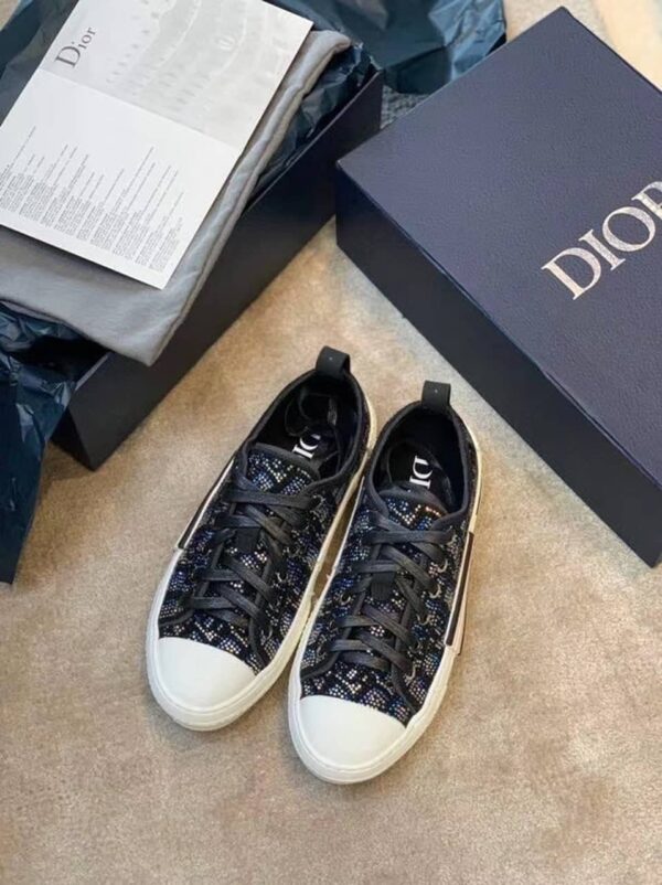 Christian Dior B23 Low-Top Sneaker Black For Women CD