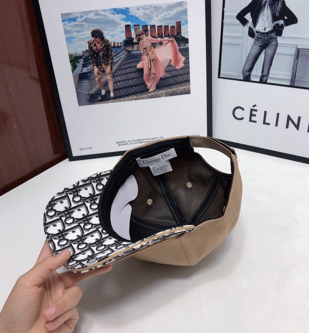 Christian Dior Baseball Cap Beige Cap