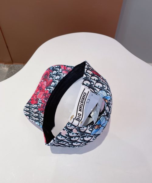 Christian Dior Baseball Cap White/Black Cap