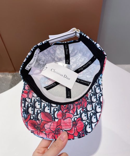 Christian Dior Baseball Cap White/Black Cap
