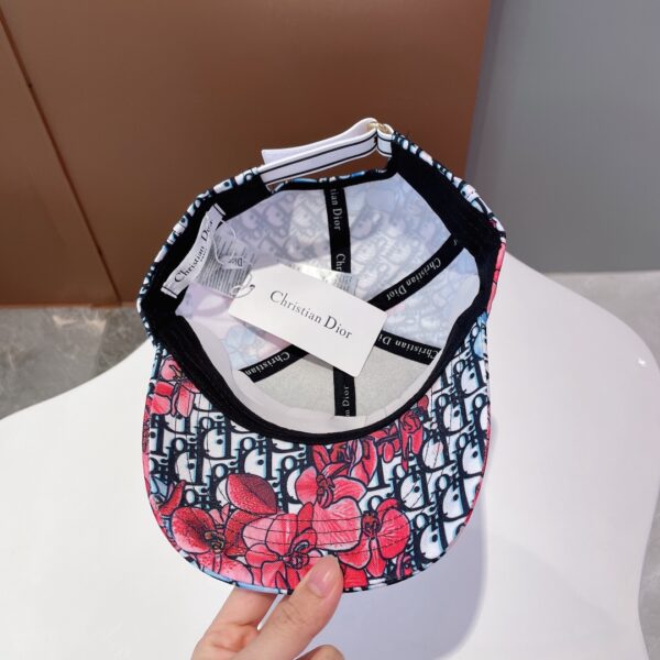Christian Dior Baseball Cap White/Black Cap