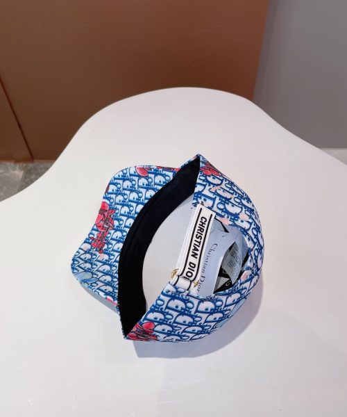 Christian Dior Baseball Cap White/Blue Cap