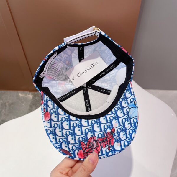 Christian Dior Baseball Cap White/Blue Cap