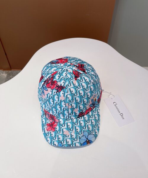Christian Dior Baseball Cap White/Light Blue Cap