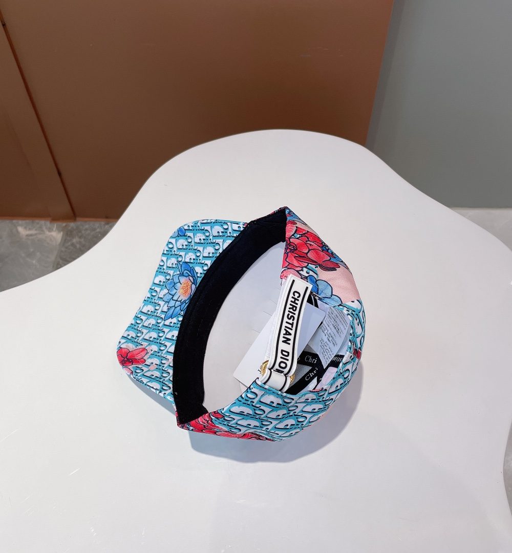 Christian Dior Baseball Cap White/Light Blue Cap