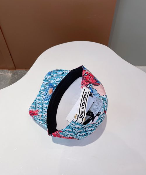 Christian Dior Baseball Cap White/Light Blue Cap