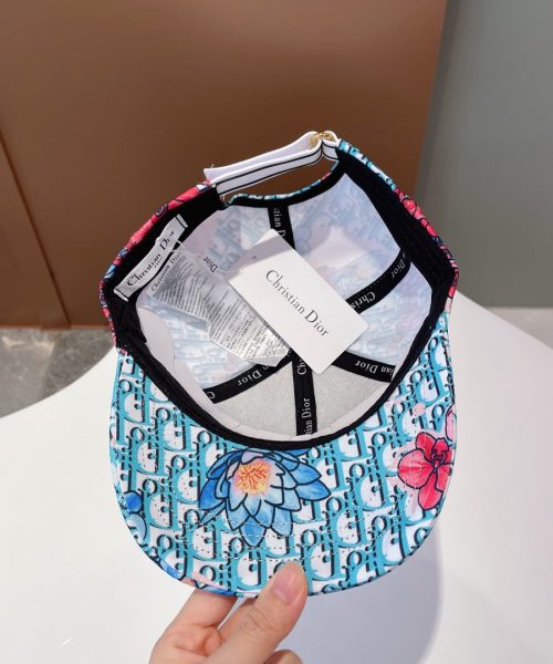 Christian Dior Baseball Cap White/Light Blue Cap