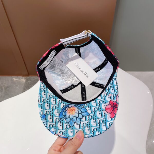Christian Dior Baseball Cap White/Light Blue Cap
