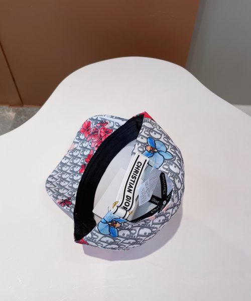 Christian Dior Baseball Cap White/Pink Cap
