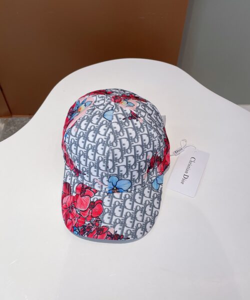 Christian Dior Baseball Cap White/Pink Cap