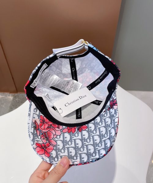 Christian Dior Baseball Cap White/Pink Cap