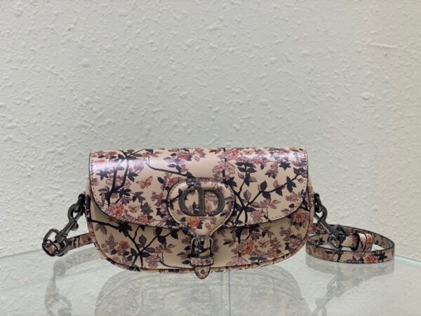 1:1 Replica Christian Dior Bobby East-West Bag Beige, For Women, Women’s Handbags 8.5in/21cm CD